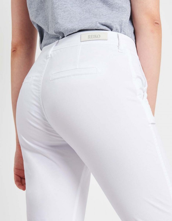 Pantalon chino léger Pam - WHITE