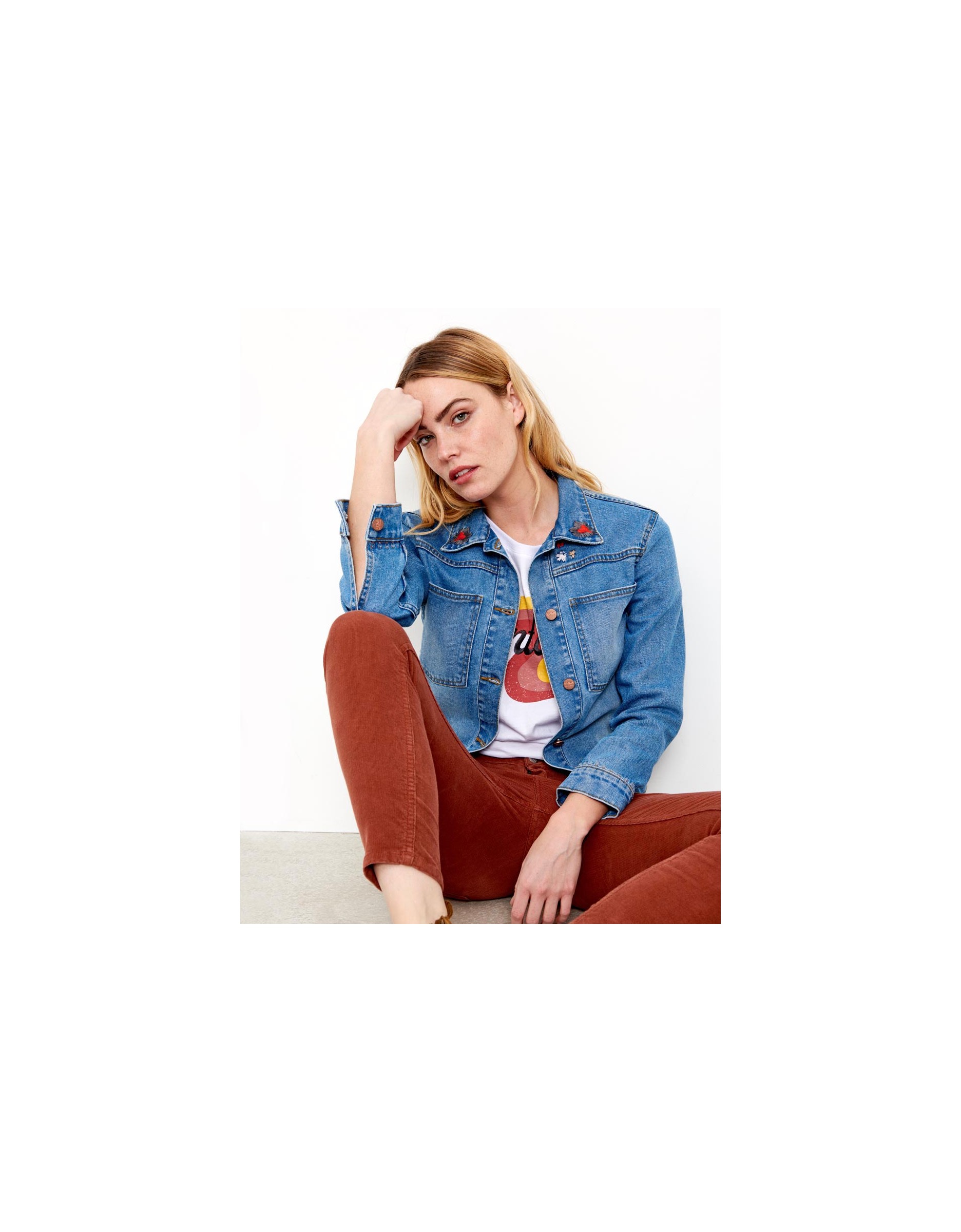 Veste julia dnm blue - dnm blue