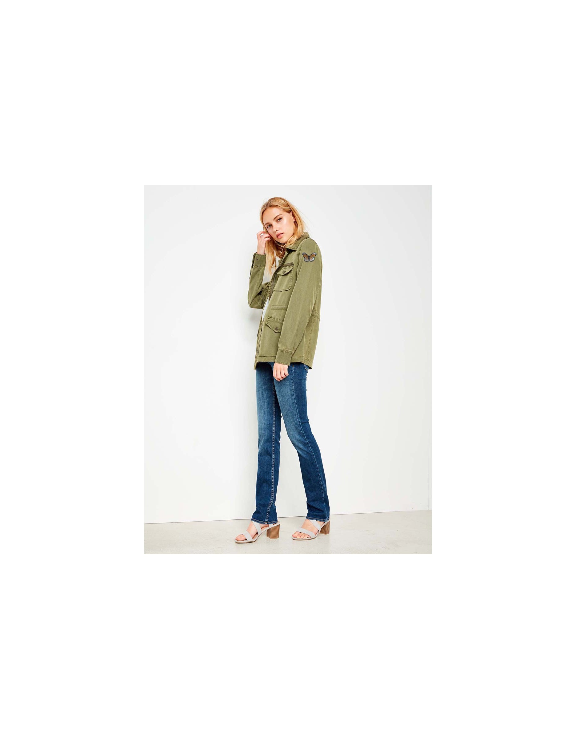 Veste mathilde - kaki
