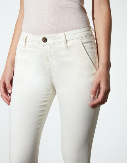 chino cropped trousers