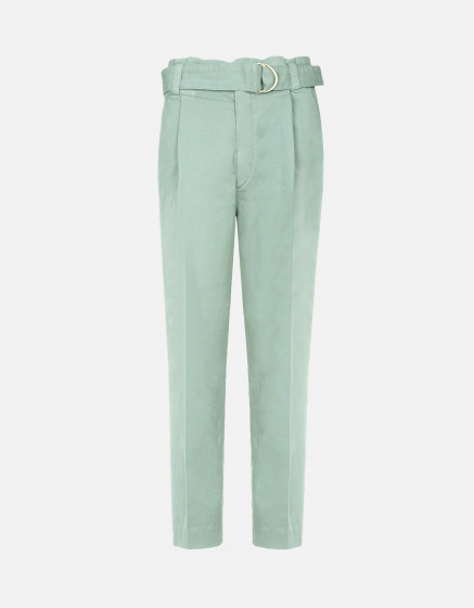 High waist cigarette trousers Ava Color - BASIL