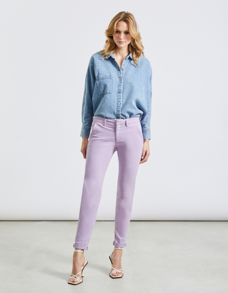 Slim Cigarette Trousers