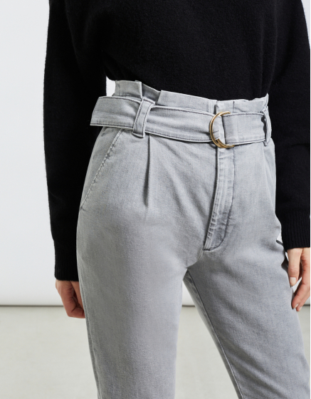 Pantalón pitillo cintura alta Ava - DNM G-639