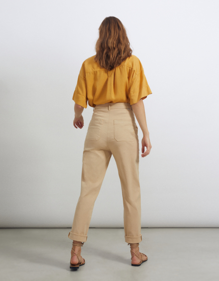 Pantalon cargo Aimee - LIGHT SAND