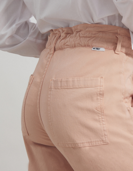 Pantalon baggy Bahia Color - SILVER PINK