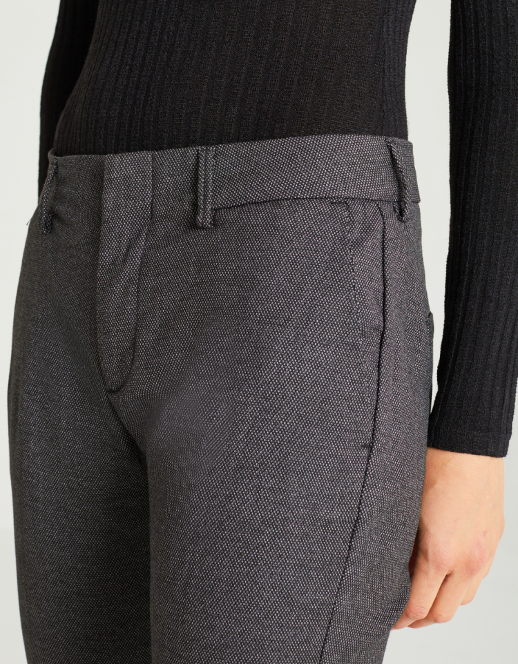 Grey Multi Fleck Tweed Trousers – Leonard Silver