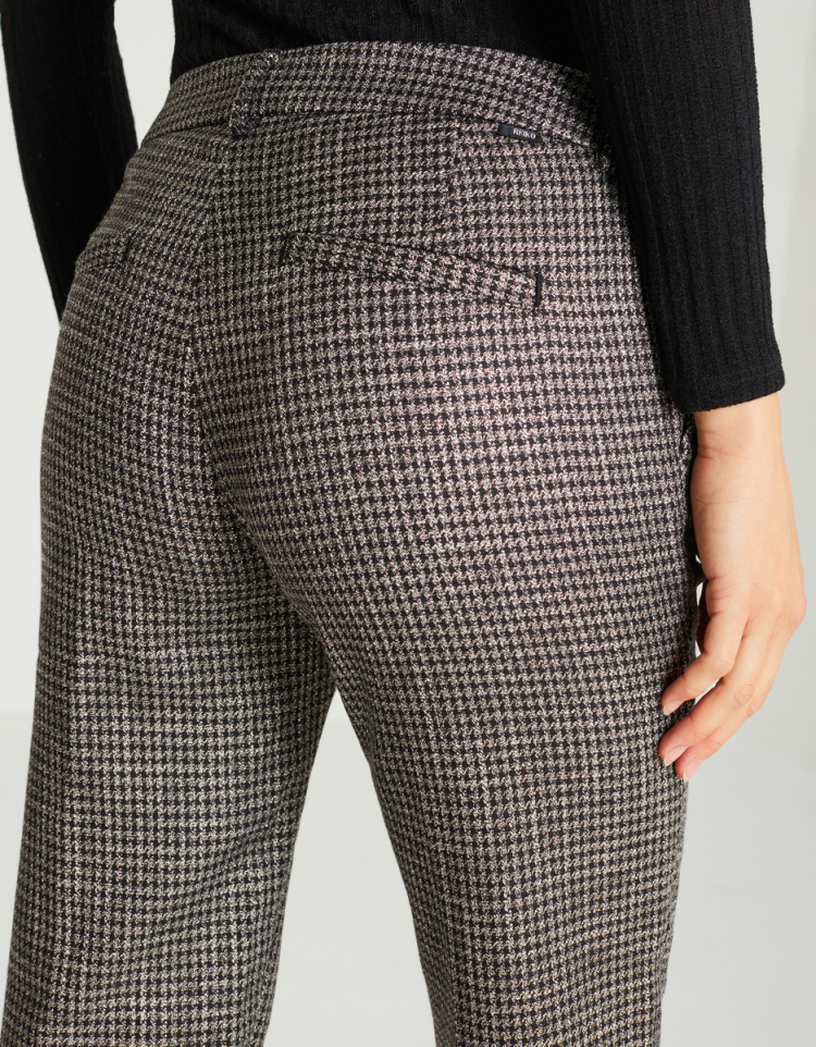 Buy Dollar Missy Black & Steel Grey Regular Fit Trousers (Pack of 2) for  Women Online @ Tata CLiQ